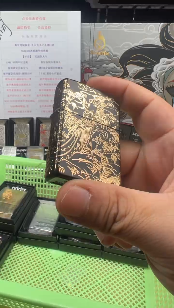 铜五面鎏金百鸟朝凤