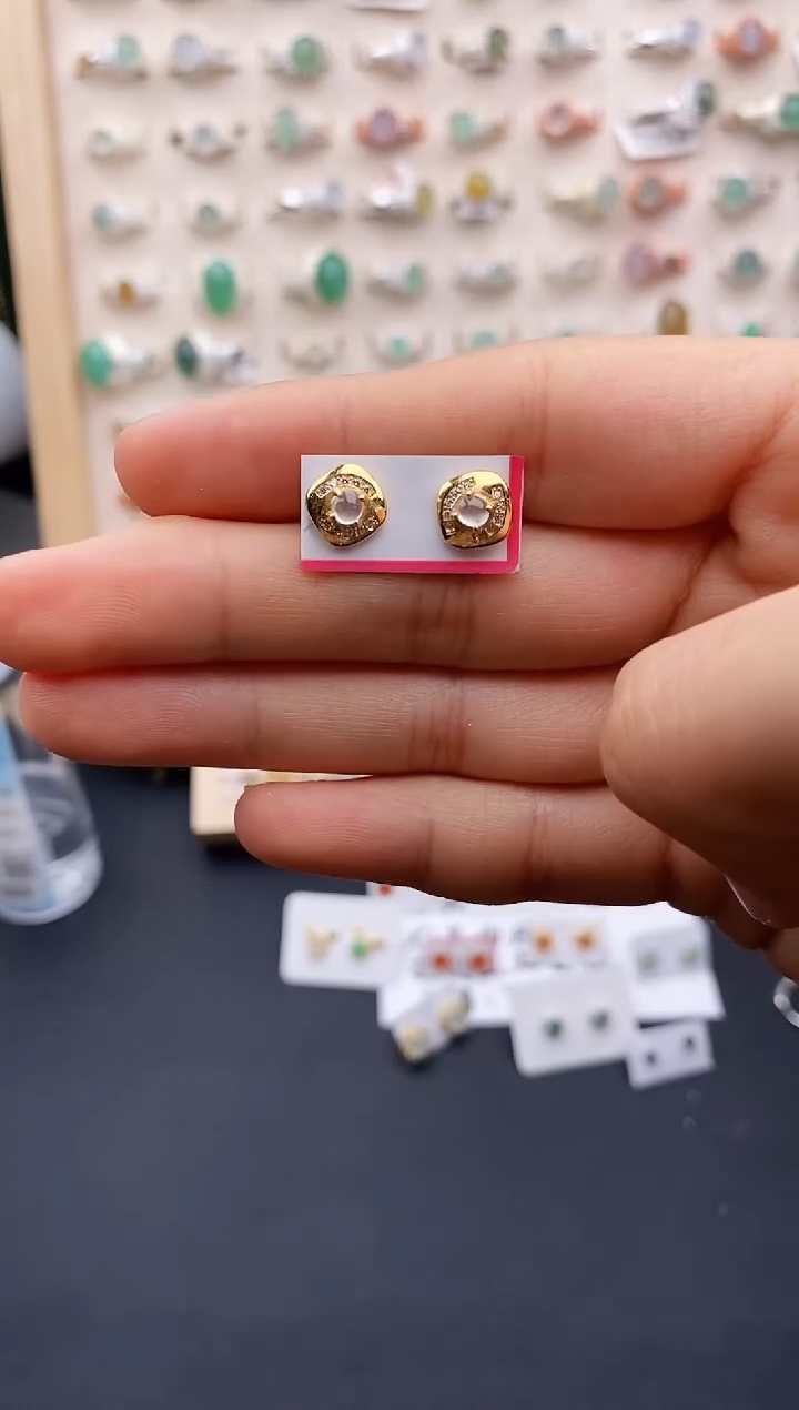 【闪购商品】翡翠戒指银S925镶嵌缅甸翡翠