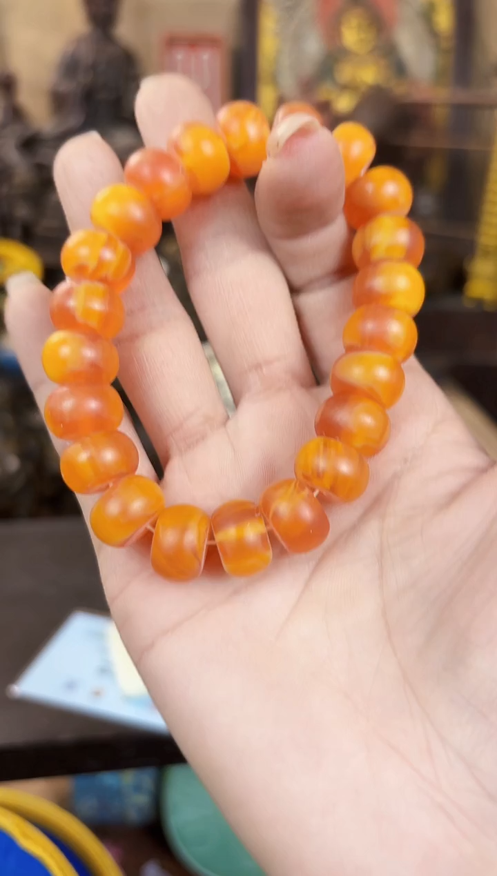 【闪购商品】蜜蜡手链未镶嵌【闪购商品闪购商品】