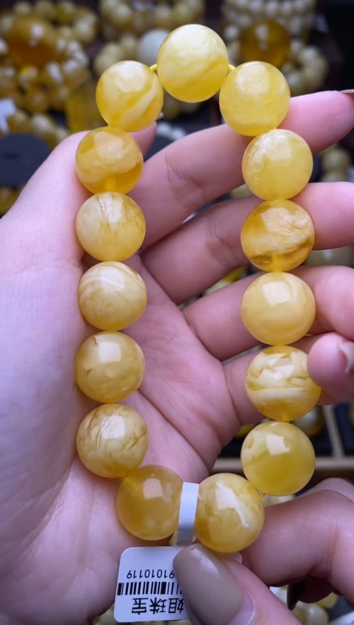 【闪购商品】琥珀裸石未镶嵌大小姐珠宝严选157