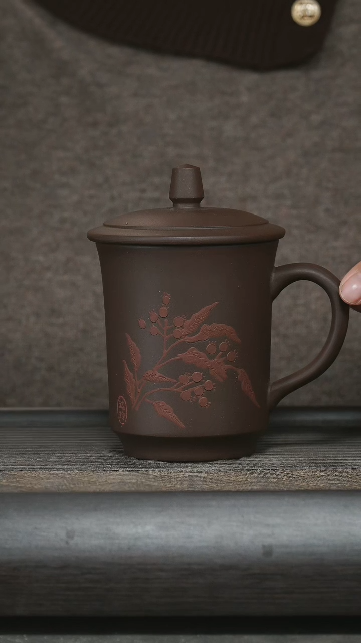 【闪购商品】紫砂茶杯怀旧麦穗@@GB00947