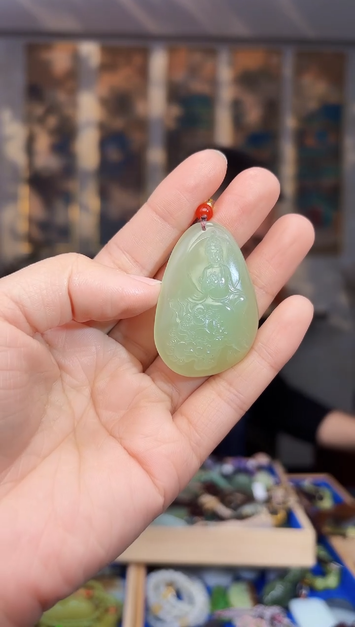 【闪购商品】和田玉颈饰未镶嵌拍一发一