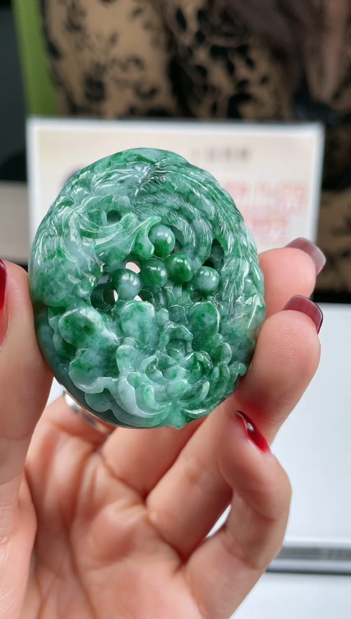 【闪购商品】定制翡翠未镶嵌不退不换CMH1件-A