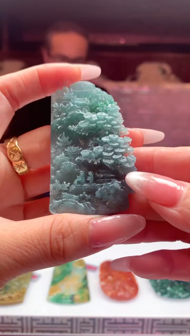 定制翡翠未镶嵌天然翡翠(拍一发一）