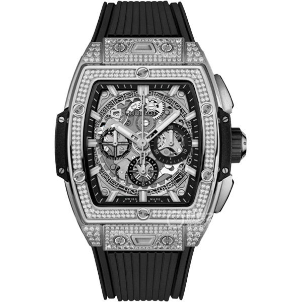 99新 Hublot/宇舶表 老佛爷/宇舶642原钻/自动/23年电子全套/42mm