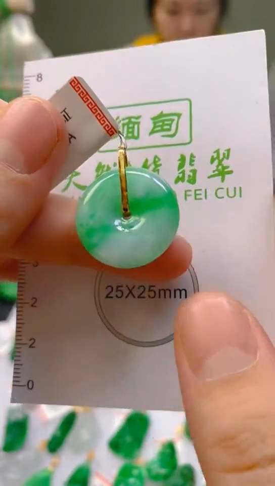 【闪购商品】翡翠颈饰18K金镶嵌新号开播，全场乱卖