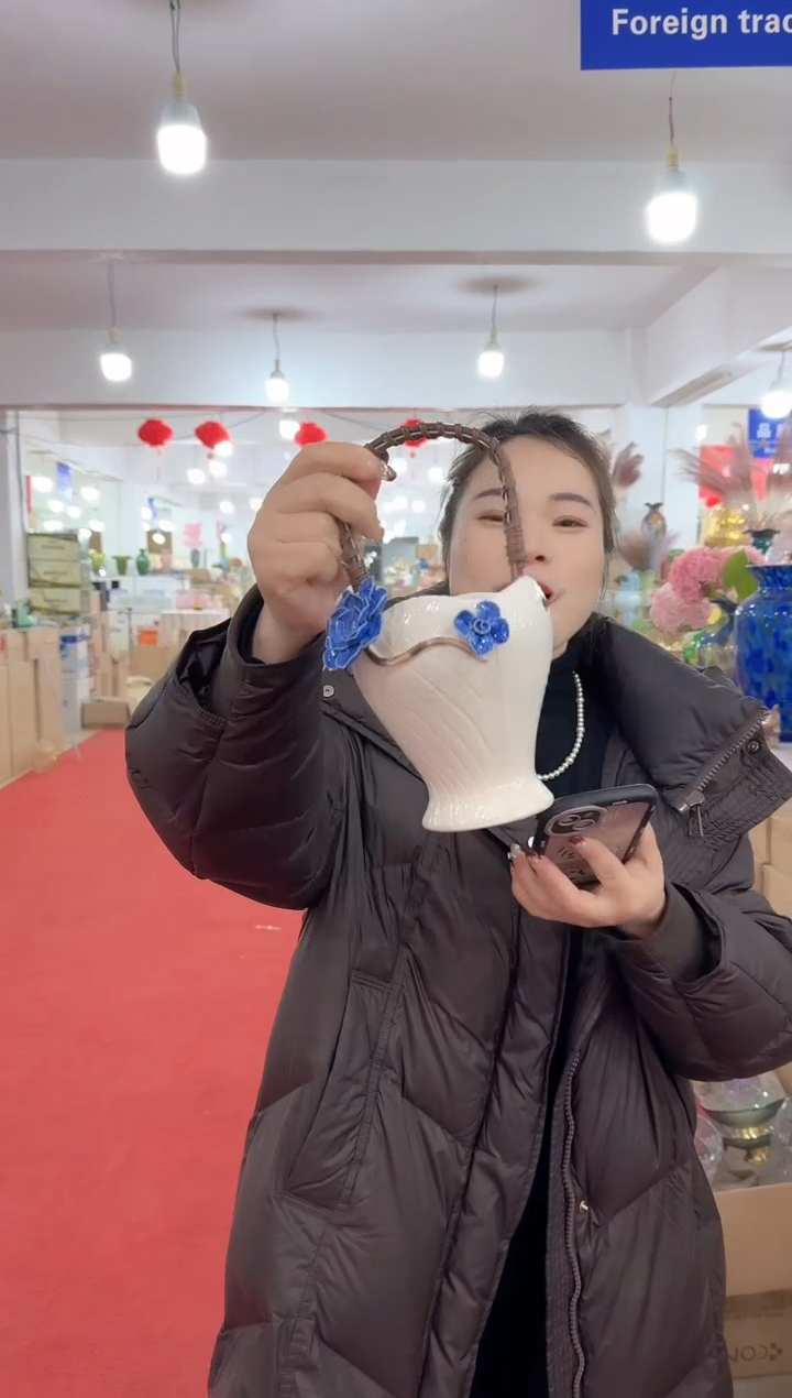 【闪购商品】无铅玻璃甄选花器-h-早4