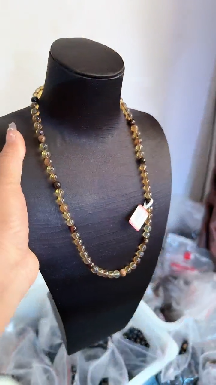 【闪购商品】琥珀手链未镶嵌规格7多宝妈妈链#40