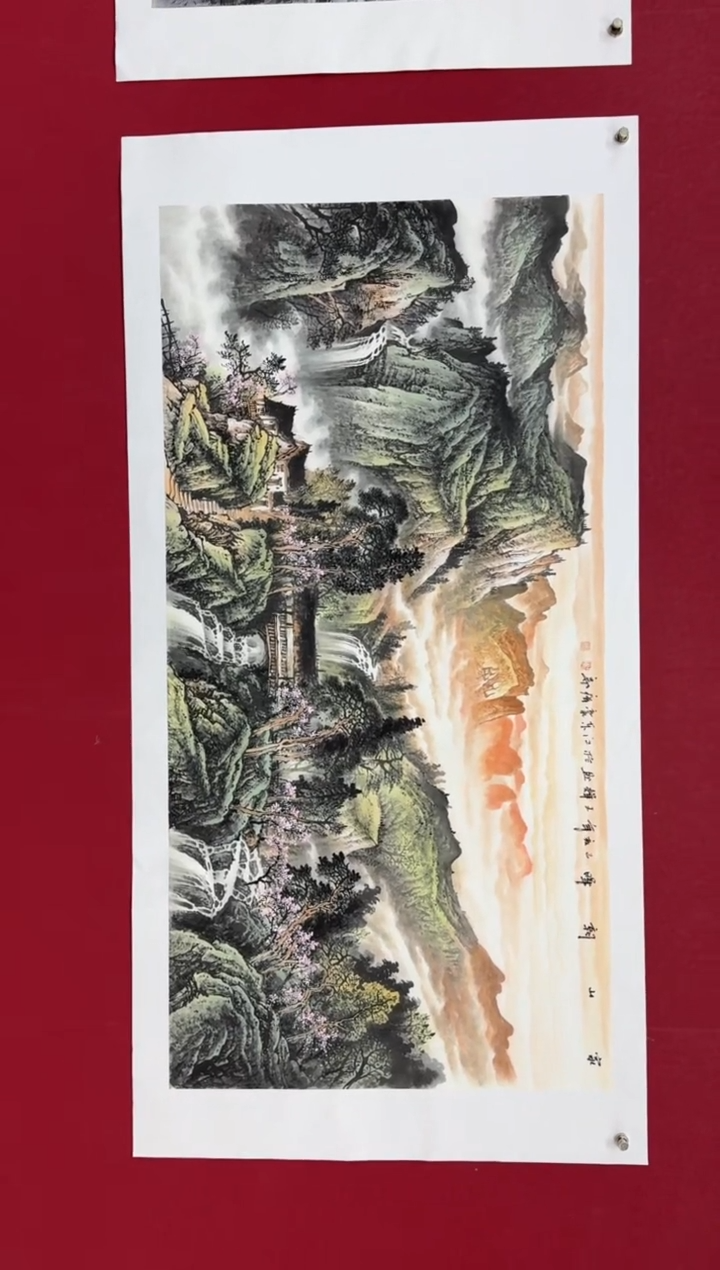 【闪购商品】国画国画绘画山水花鸟