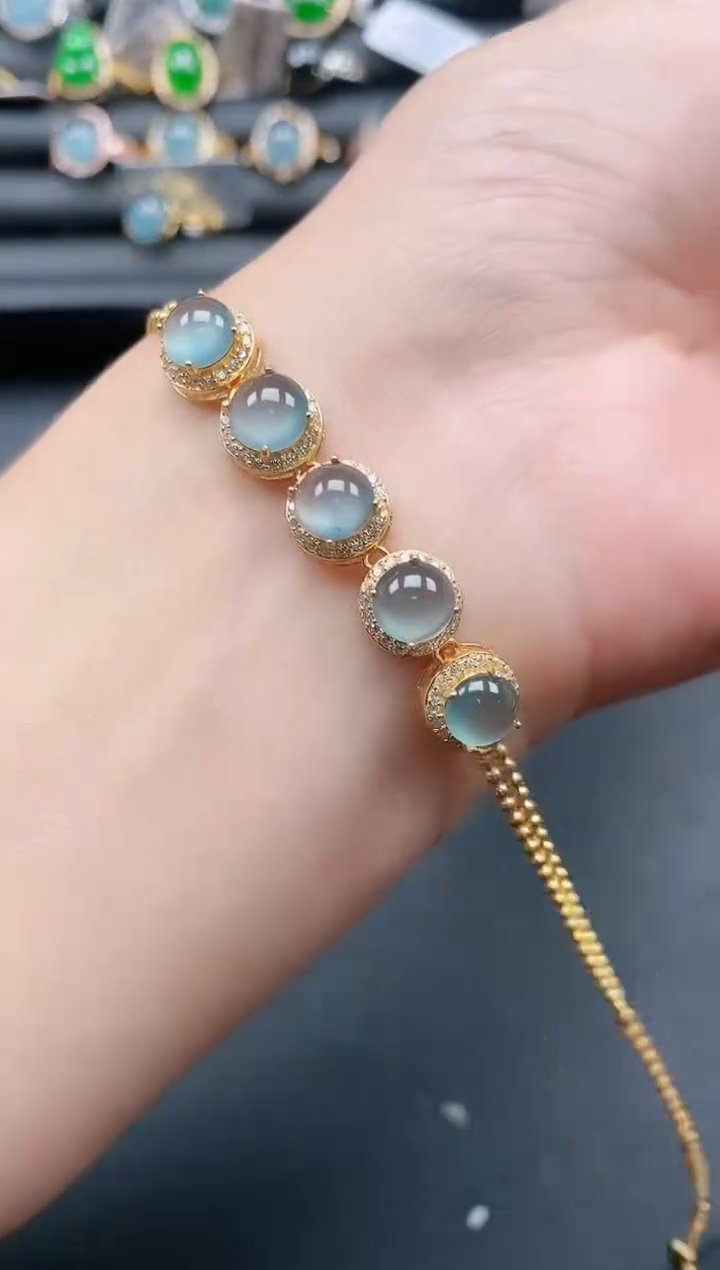 银S925镶嵌戒指翡翠1111