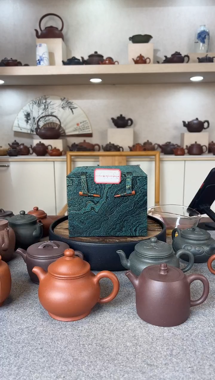 紫砂茶壶微瑕 青降坡泥 半手工 160cc