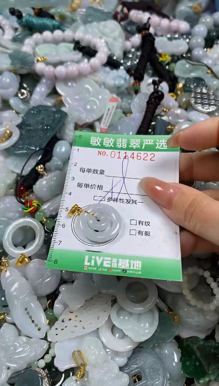 【闪购商品】翡翠颈饰未镶嵌闪购0114622多样性发其一