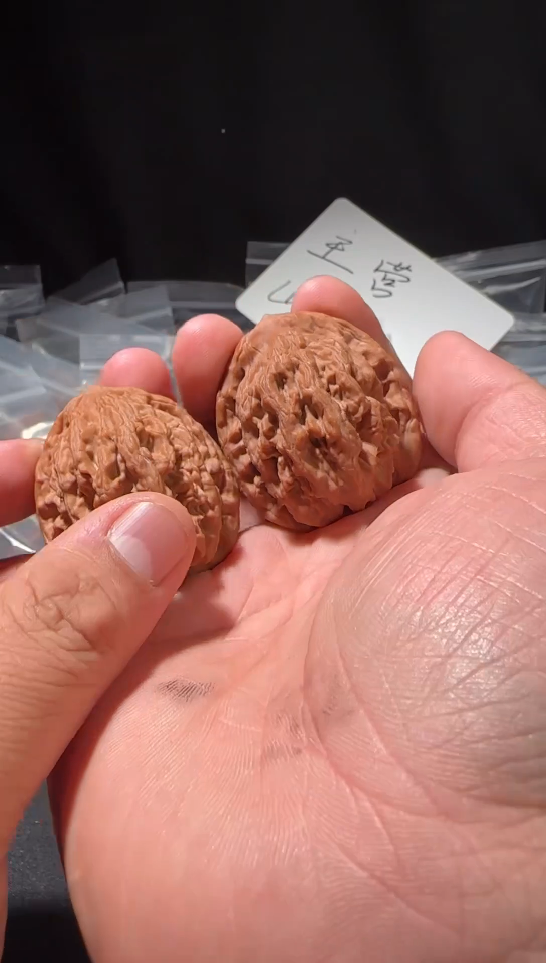 把件文玩核桃汉高山虎头