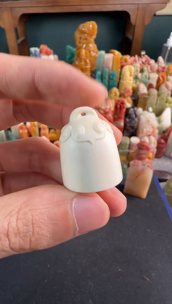 【闪购商品】青田石印石编号编号小明7097