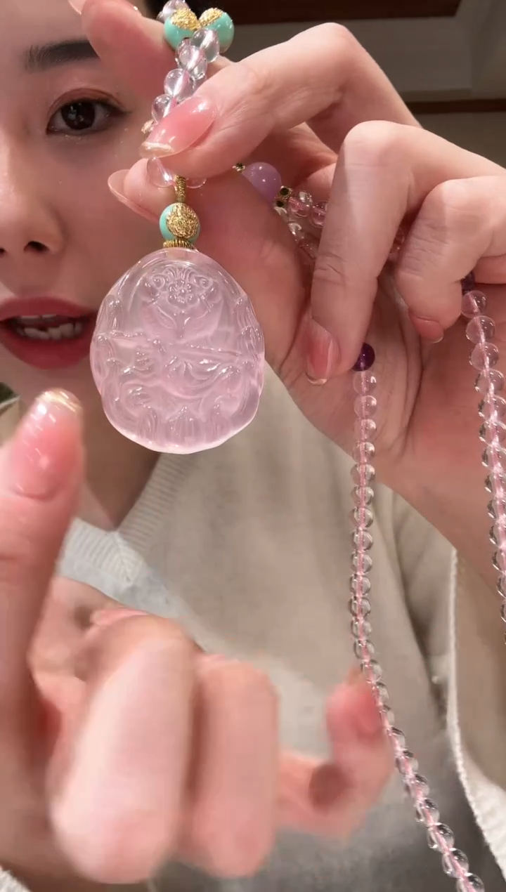 【闪购商品】水晶颈饰未镶嵌国风