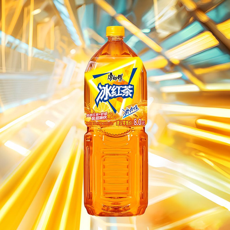 【京东顺丰】康师傅冰红茶2L*12瓶柠檬味茶饮料夏天夏季饮品大瓶