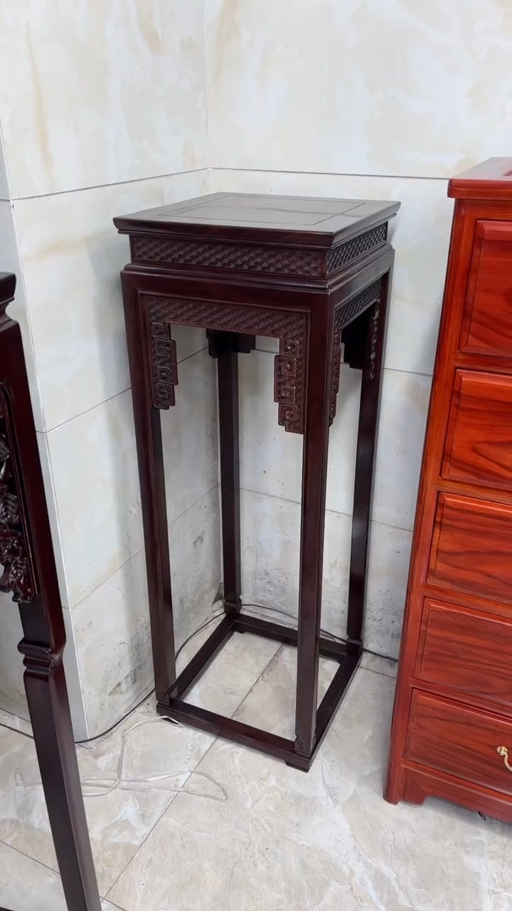 【闪购商品】花梨木类成套家具邵氏紫檀116高花架