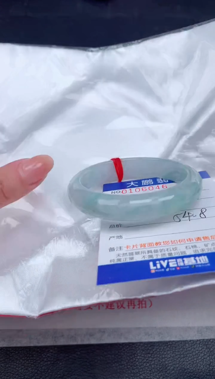 【闪购商品】翡翠手镯未镶嵌46            