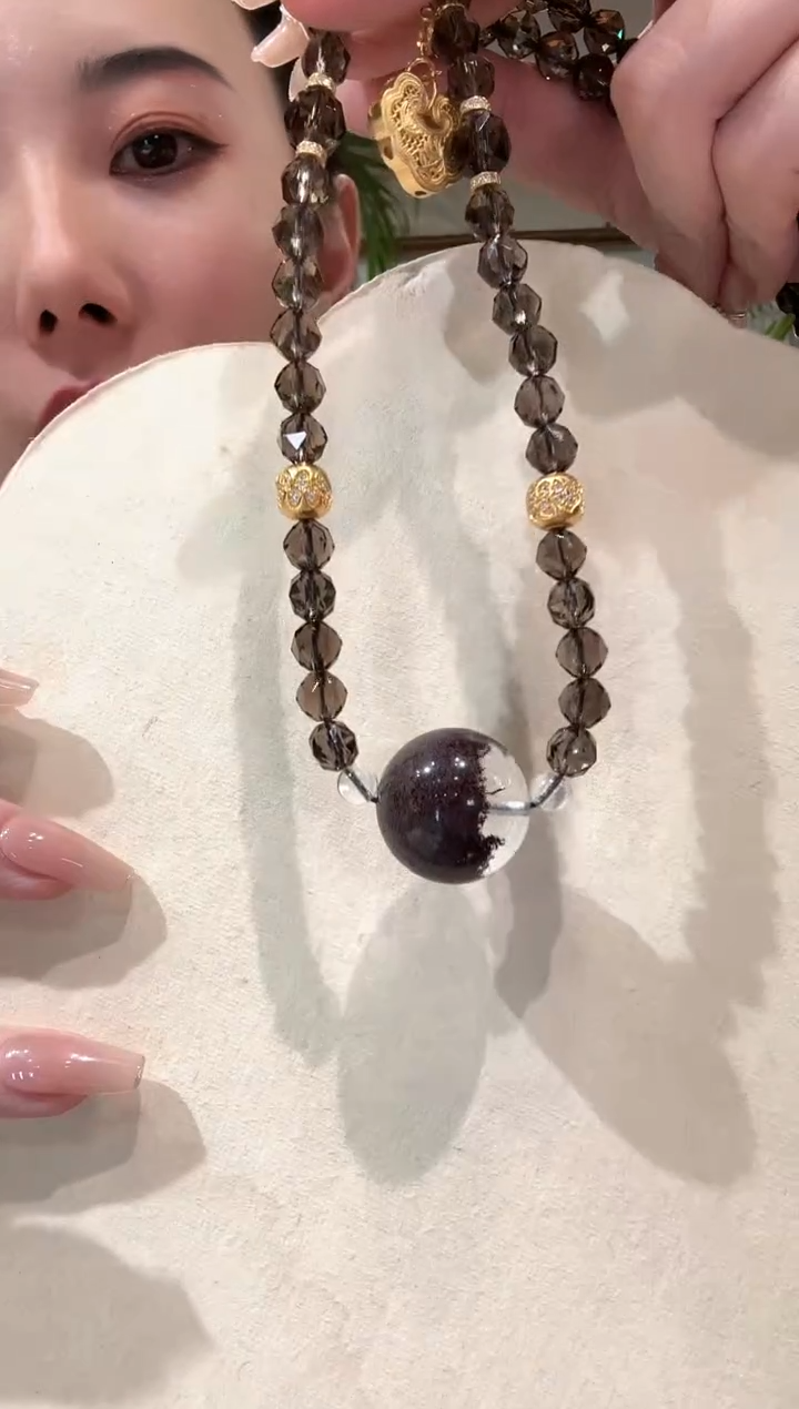 【闪购商品】水晶颈饰未镶嵌国风