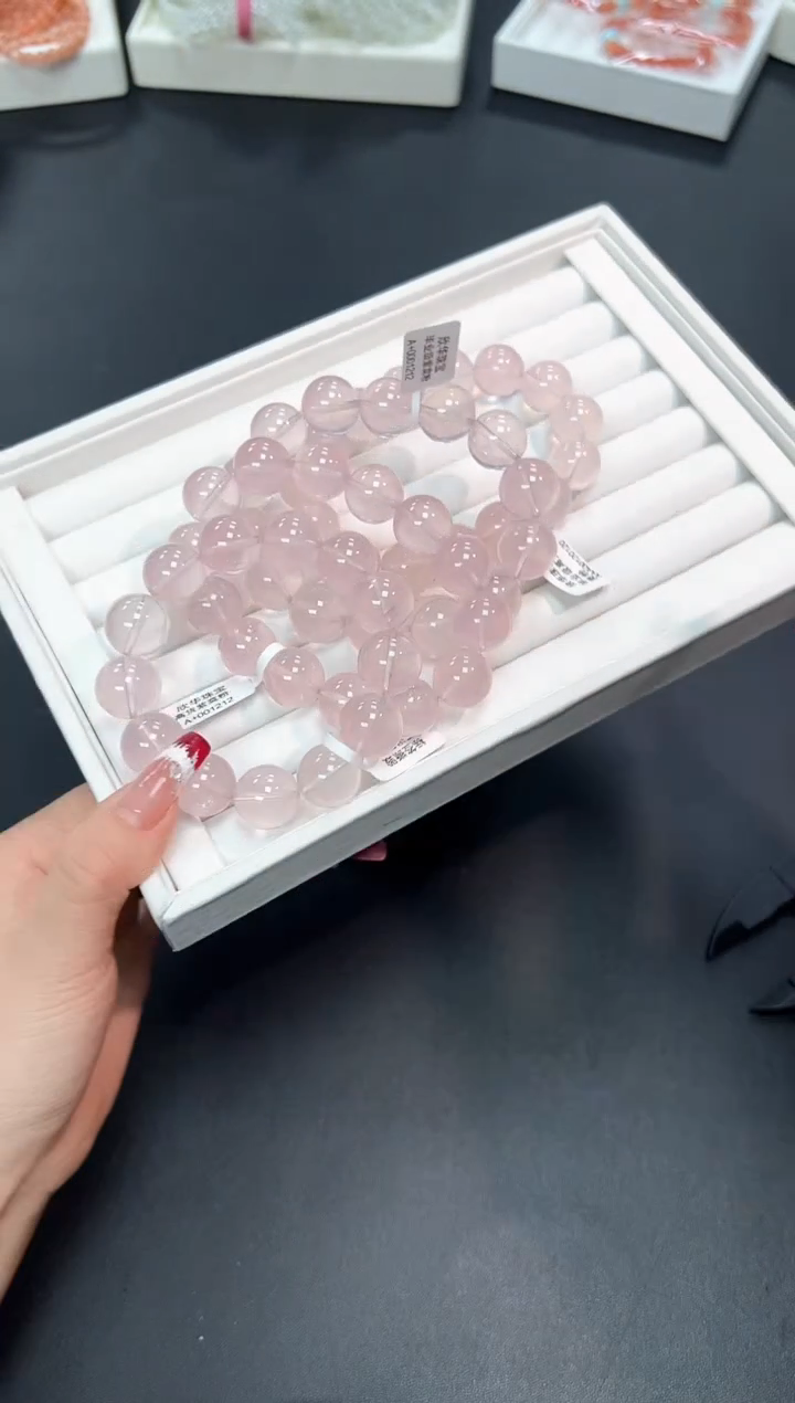 【闪购商品】水晶手串未镶嵌43A2多样性发其一1条默认微瑕