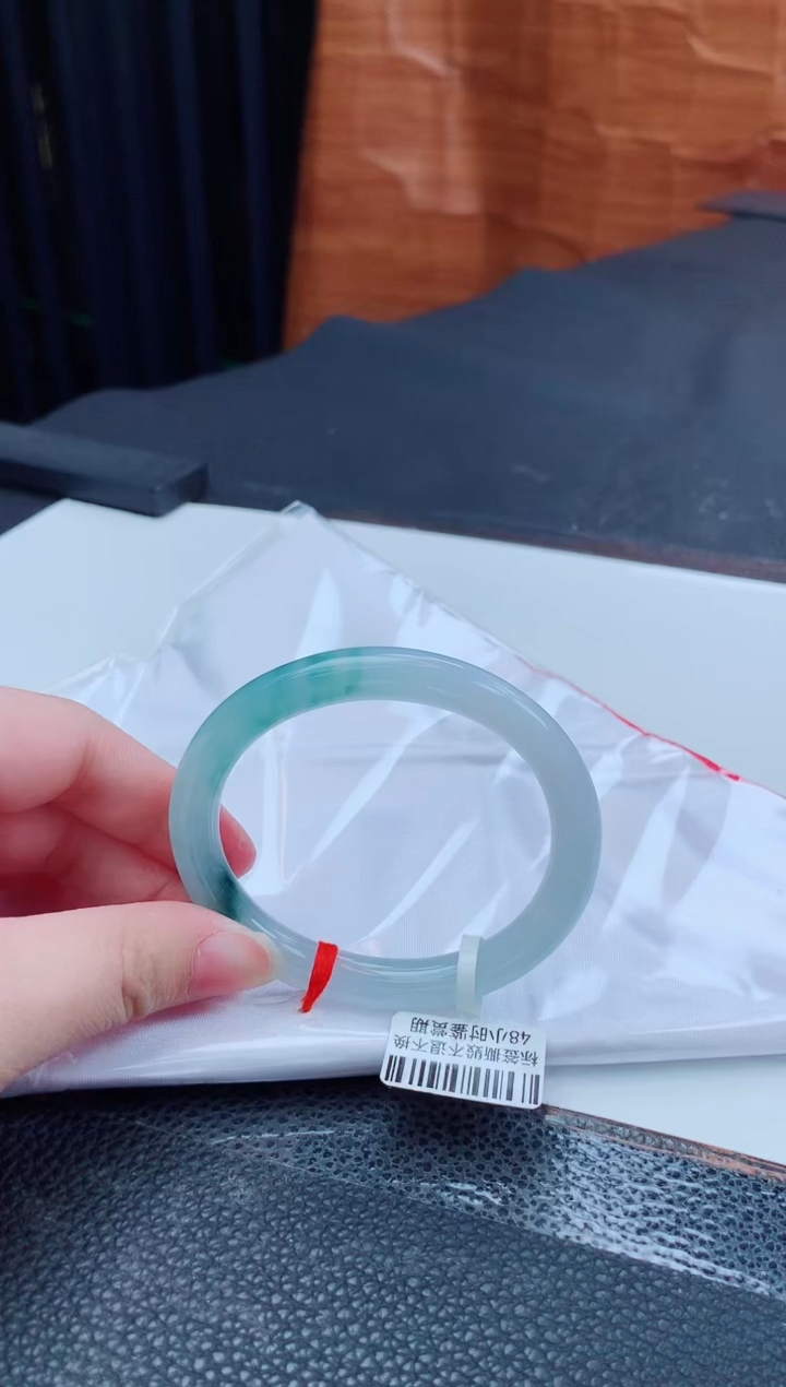 翡翠手镯未镶嵌缅甸天然翡翠A货手镯