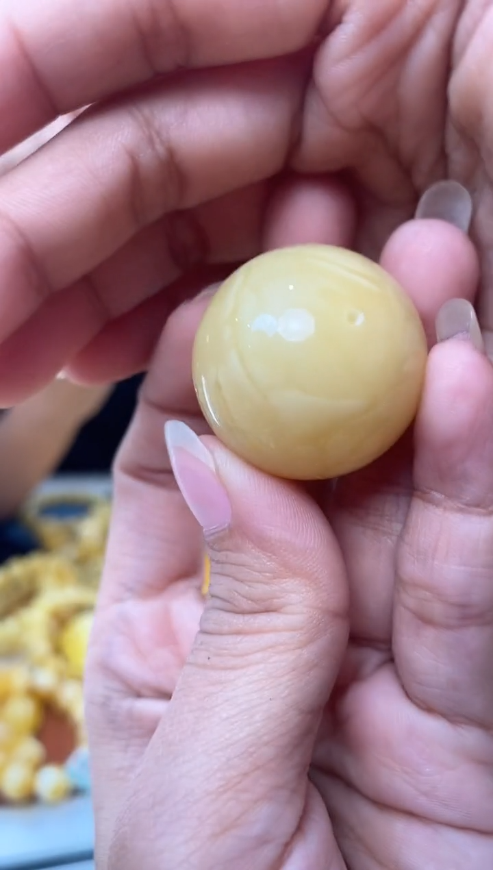【闪购商品】琥珀裸石未镶嵌天然琥珀蜜蜡珠子