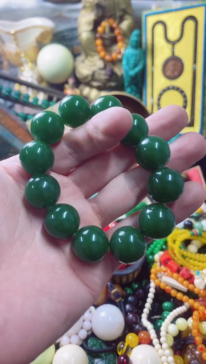 【闪购商品】和田玉（碧玉）主播推荐主播推荐未镶嵌 