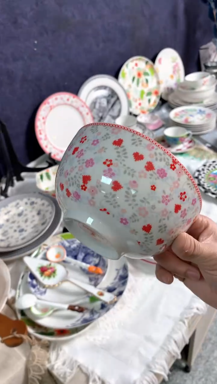 【闪购商品】瓷片陶瓷原单CC589餐具2个