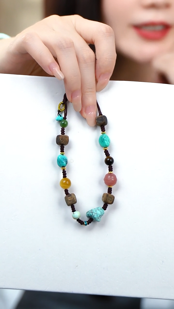 绿松石未镶嵌手串绿松