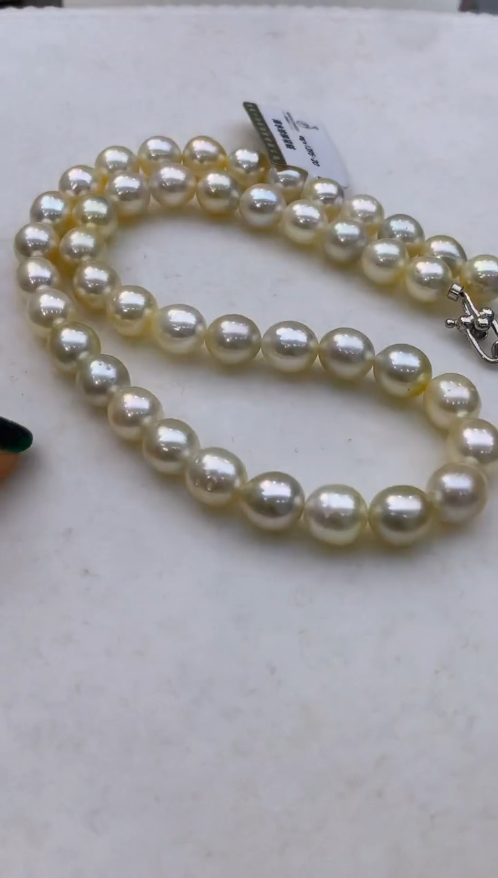 【闪购商品】海水珍珠项链未镶嵌168 8.5-9mm