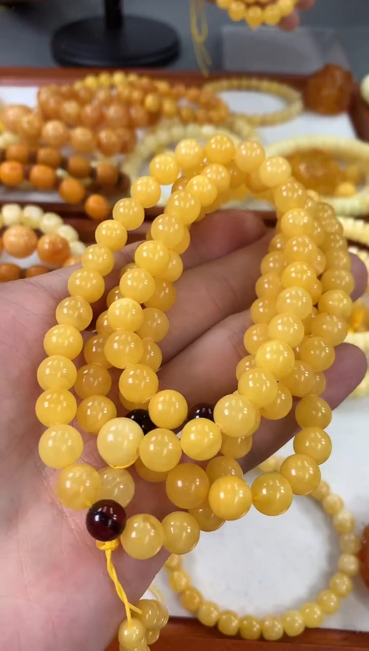 【闪购商品】琥珀裸石未镶嵌链子