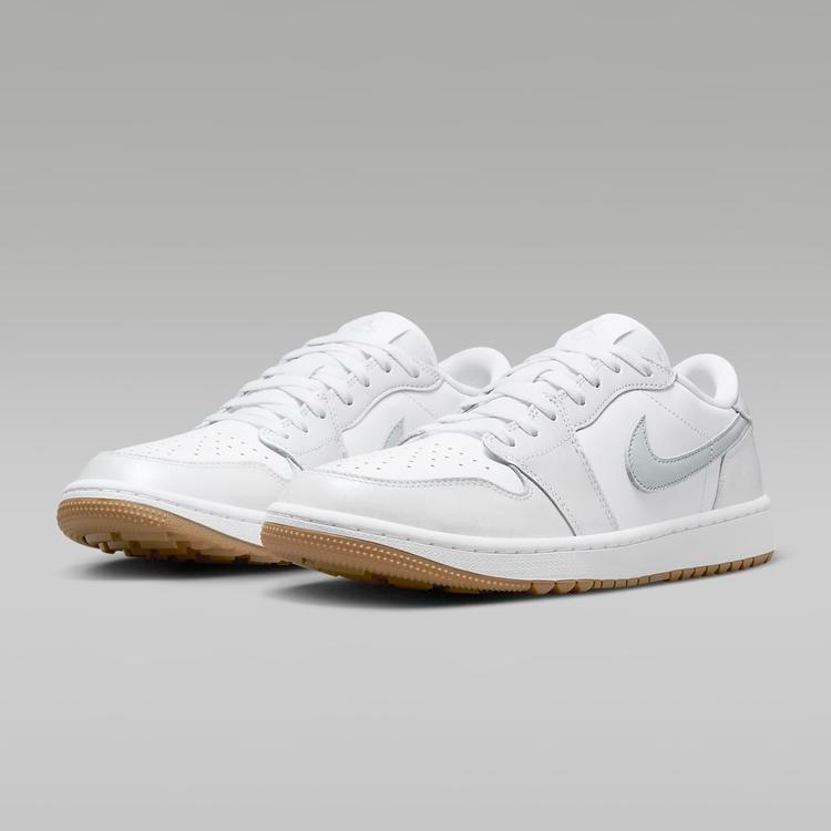 NIKE/耐克【可自提】官方AJ1男子高尔夫白灰运动鞋DD9315-111