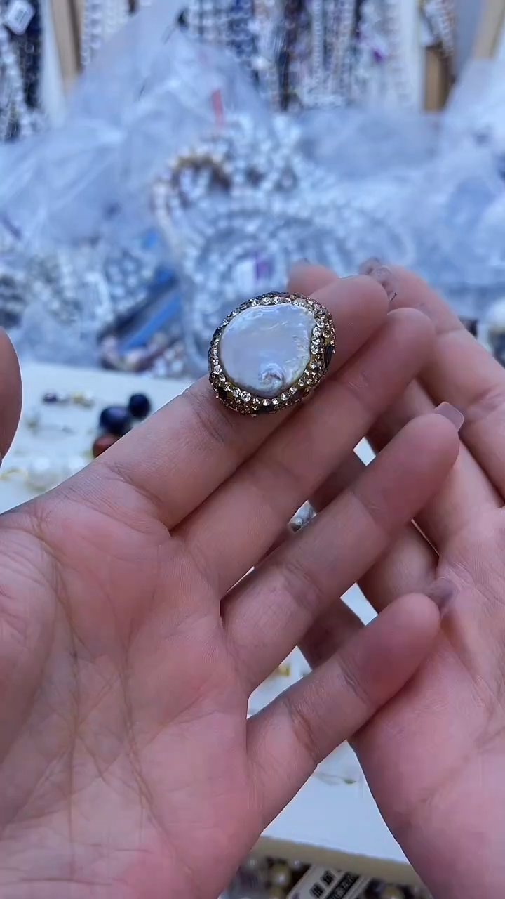 【闪购商品】淡水珍珠戒指未镶嵌963