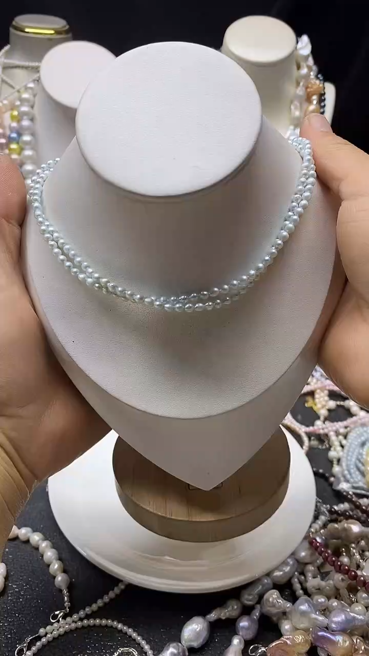 颈饰未镶嵌淡水珍珠多人