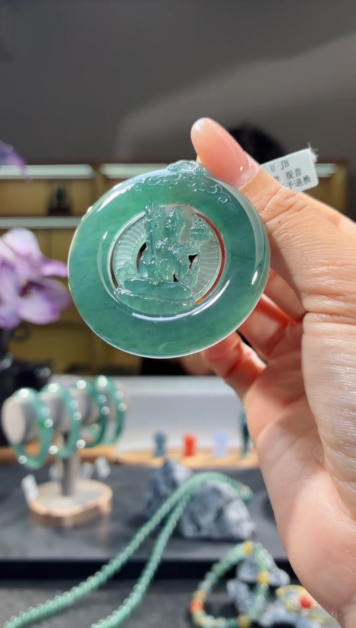 吊坠(不含链)未镶嵌翡翠虚空藏