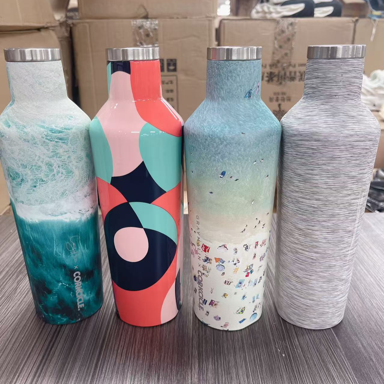 出漂亮国-不锈钢户外车载杯475ml水杯保温杯