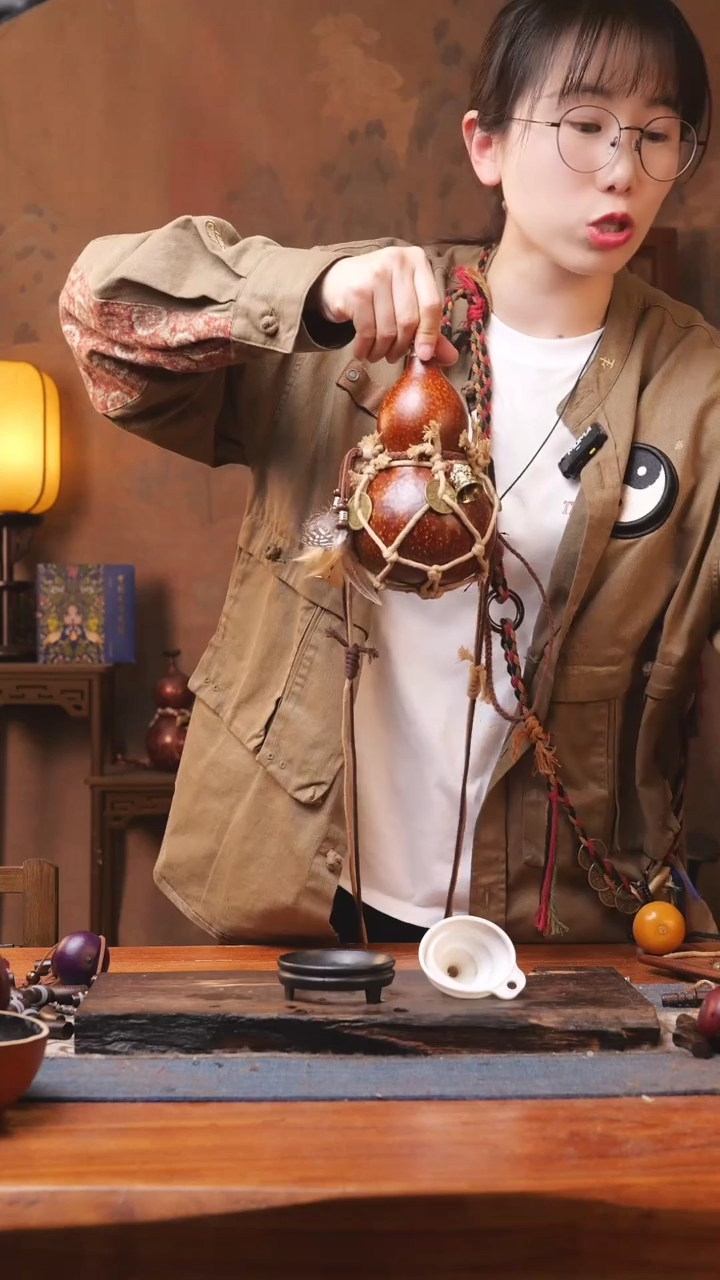 【闪购商品】229号精品大漆葫芦防腐防渗装水茶酒