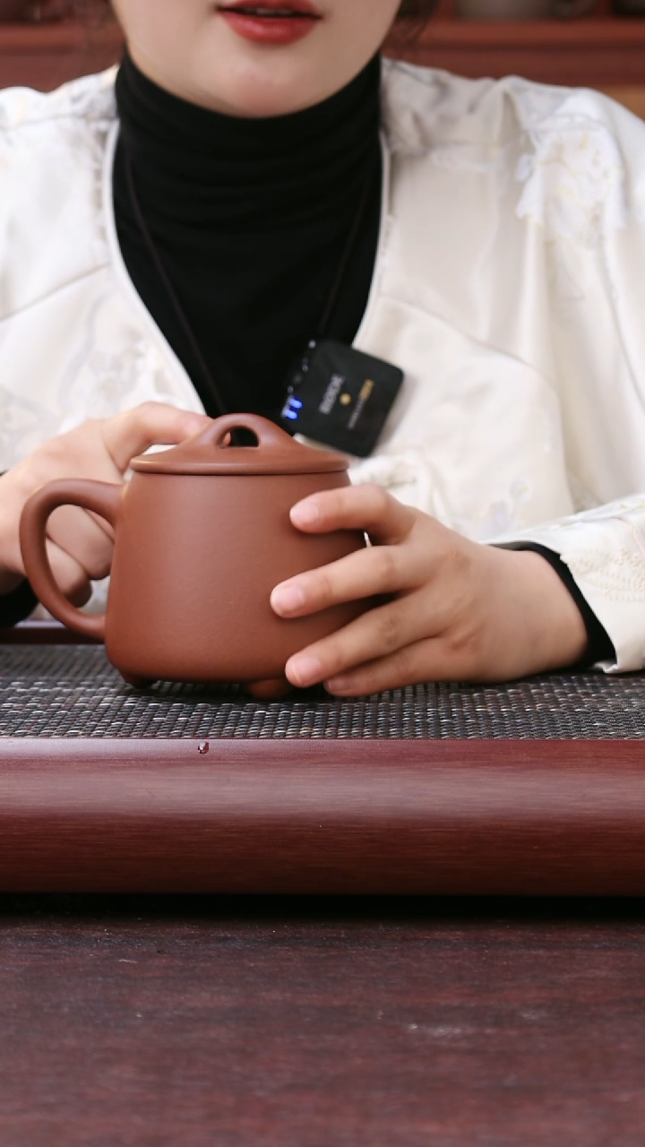 【闪购商品】紫砂公道杯中槽石瓢380cc左右