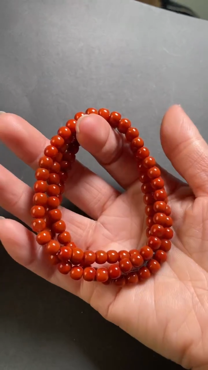 【闪购商品】南红玛瑙配饰未镶嵌25--多圈5+