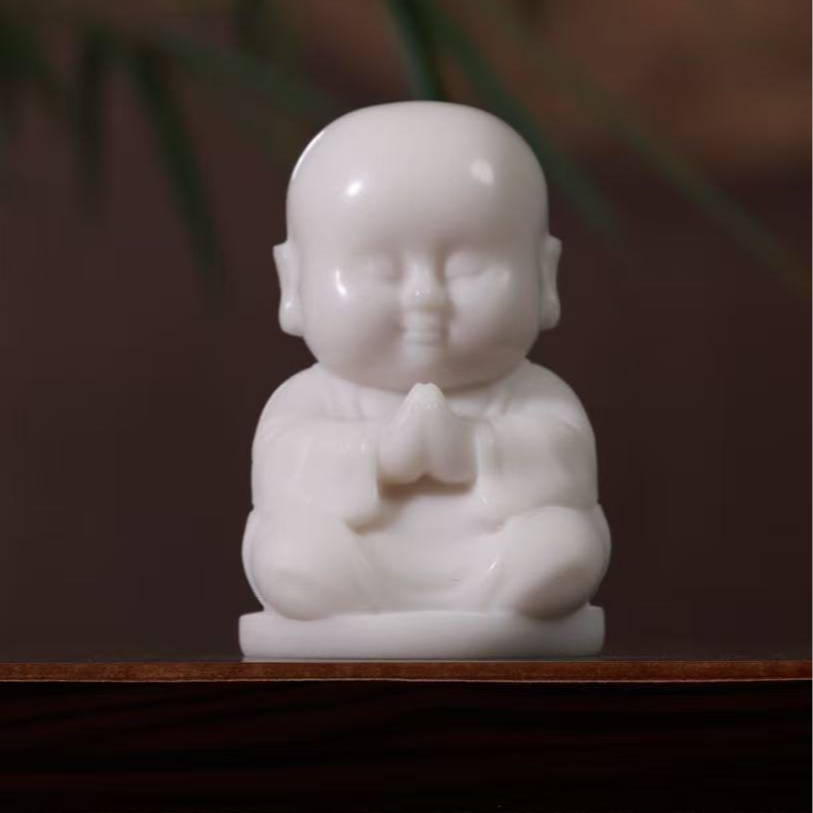 弥勒佛汉白玉雕刻