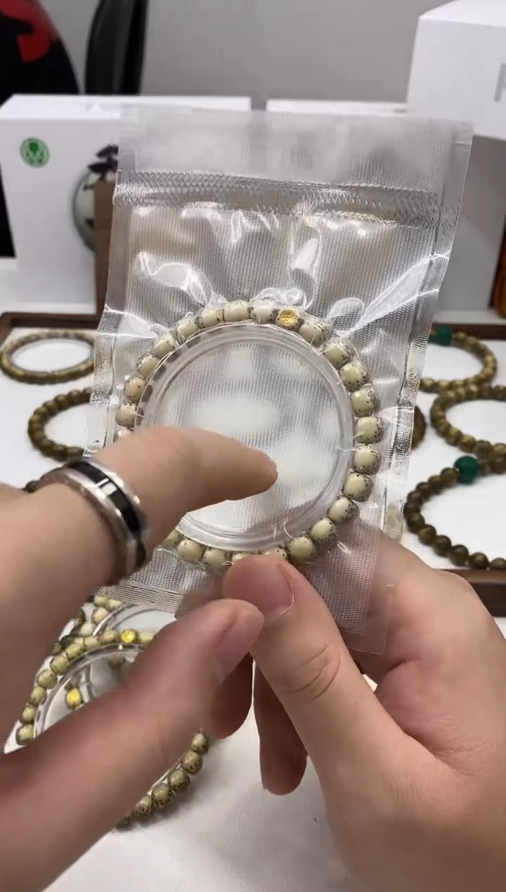 【闪购商品】星月菩提手串118 金标氧化河豚8*7mm