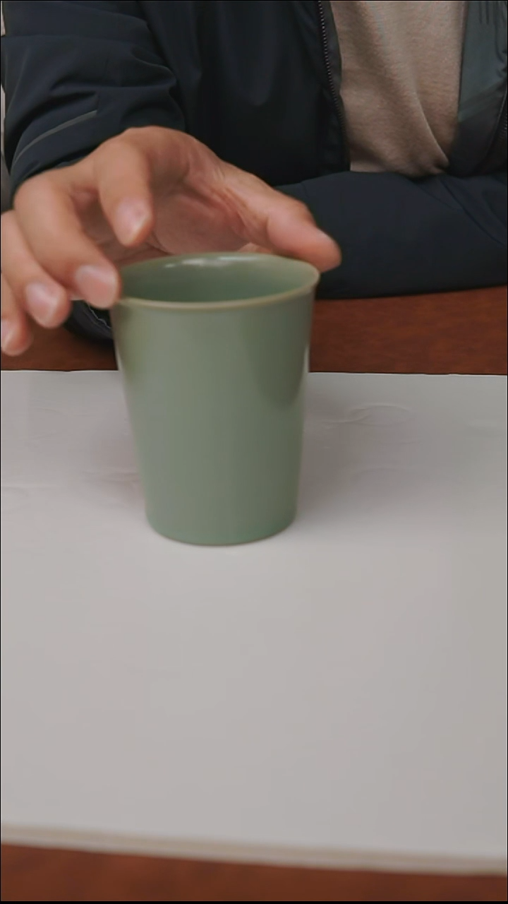 杯子瓷富山严选汝瓷，可乐杯