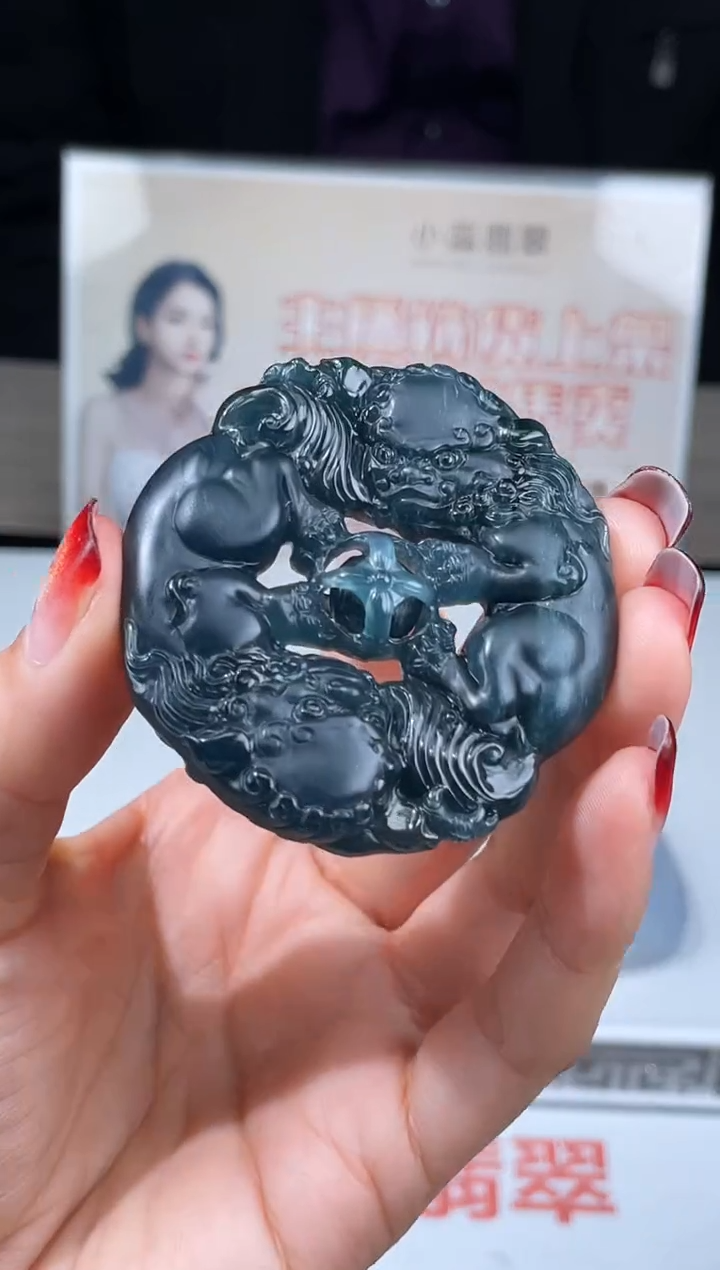 【闪购商品】定制翡翠未镶嵌不退不换随机发CMH1件-A