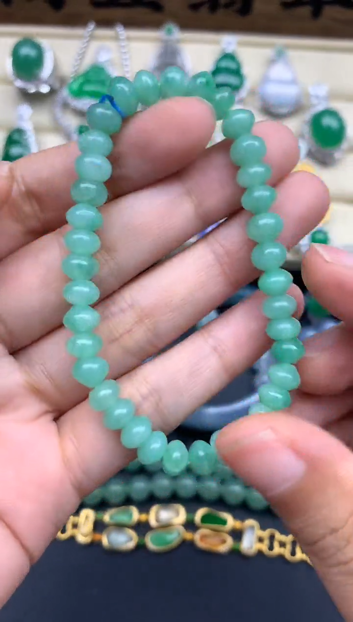 未镶嵌手链翡翠211-春日珠宝