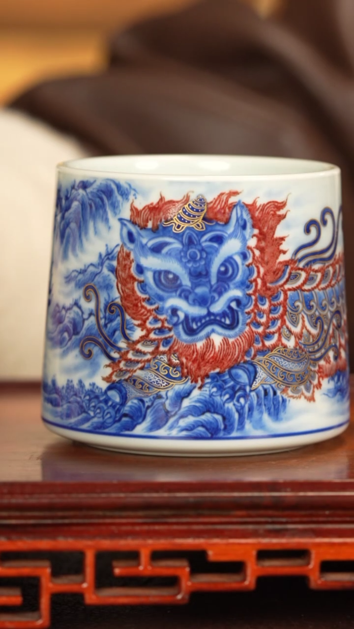 【闪购商品】杯子永明尚玩窑景德镇纯手工陶瓷瓷