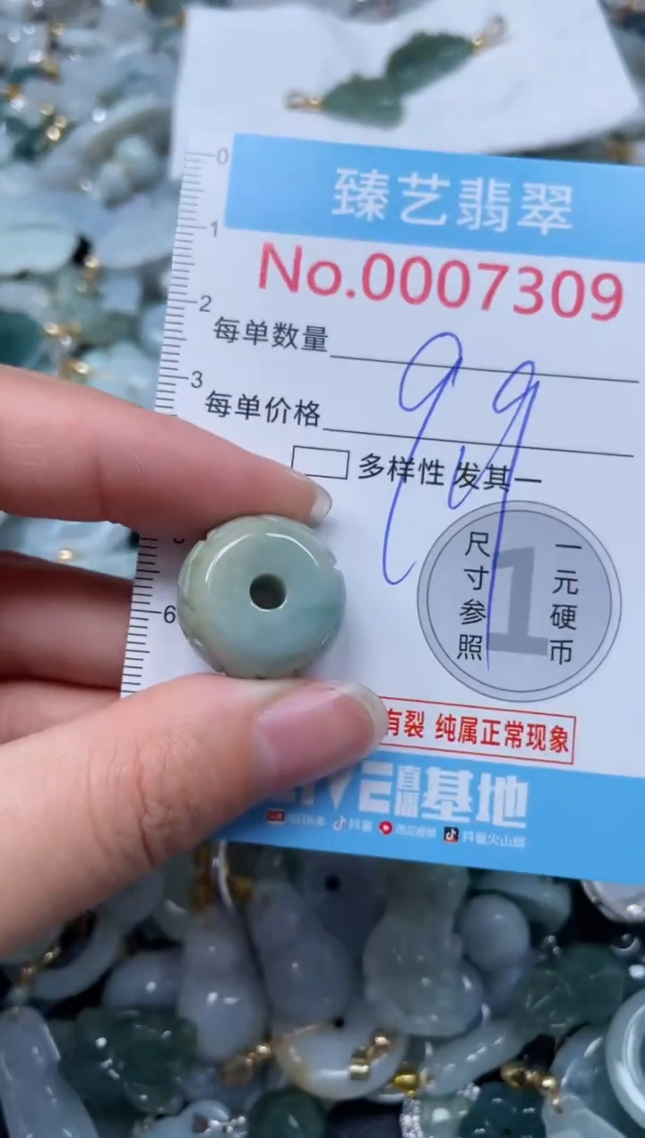 颈饰未镶嵌翡翠7309