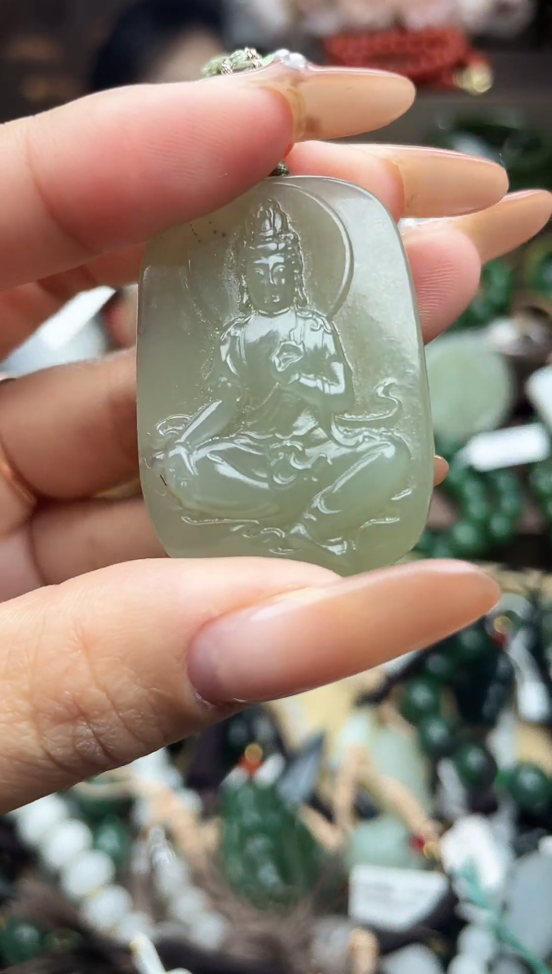 颈饰未镶嵌和田玉未镶嵌和田玉吊坠多样性拍一发一