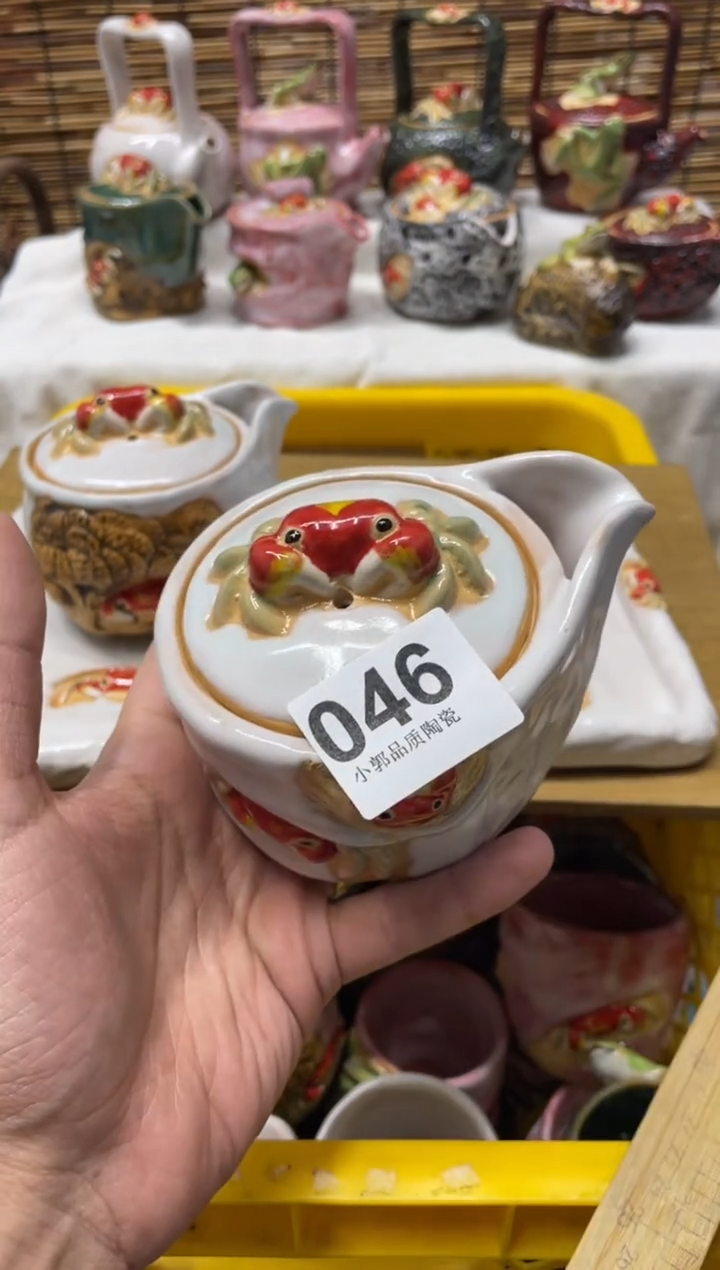 【闪购商品】杯046精美粗陶手工柴烧