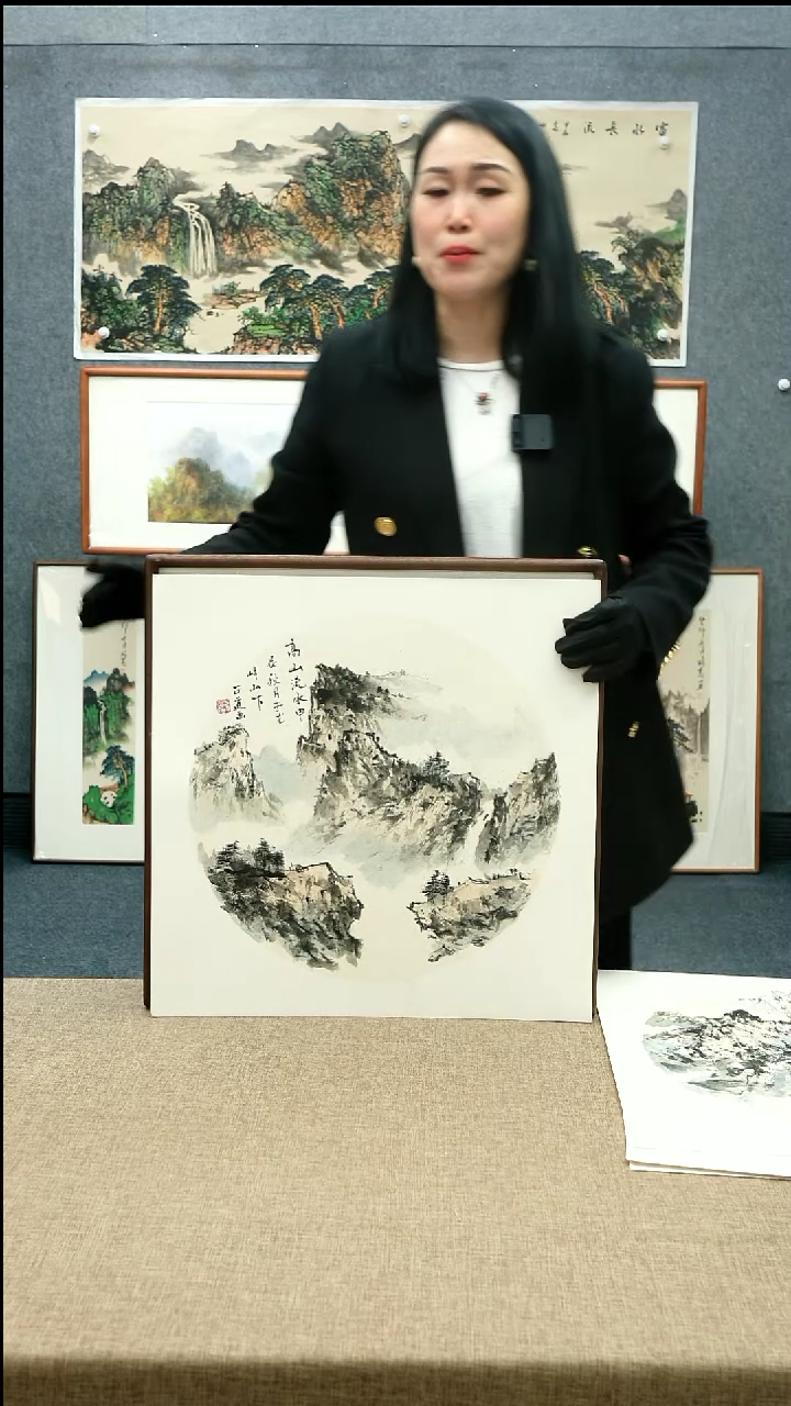 【闪购商品】国画52*52徐正道老师山水