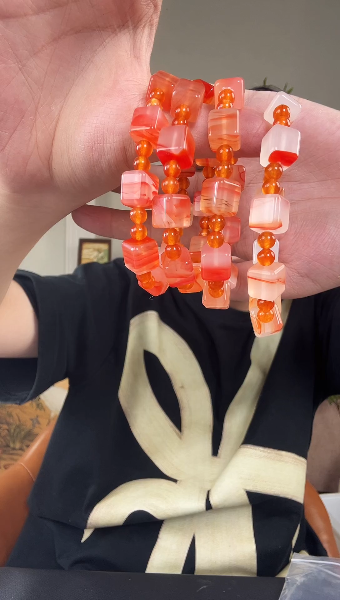 手链未镶嵌南红玛瑙南红方糖手串